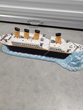 Rare Vintage 1998 Enesco Titanic 3 Piece Ceramic Cookie Jar Used Nice See Pics picture