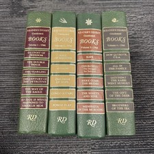 ​Vintage Readers Digest Condensed Books Lot of 4 Hardcover 1966 Volume 1,2,3,4 picture
