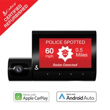 Cobra Smart Dual View Dash Cam SC 220C QHD 1440P CarPlay Certified Refurbished picture