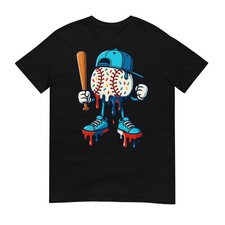 Baseball Lifestyle 101 Apparel Youth Baseball Drip Icecream T-Shirt FREESHIPS  picture