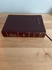 The NIV Study Bible 10th Anniversary Edition Bonded Leather Burgundy Red-Letter picture