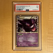 2010 POKEMON HG & SS GENGAR PRIME HOLO TRIUMPHANT ULTRA RARE PSA 7 MINT 🔥💎 picture