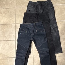 Balmain Paris Men's Biker Jeans lot of 3- All size w 32 different inseam sizes picture