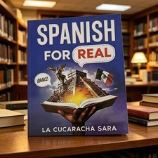 NEW Spanish for Real: the Language Learning Workbook to Help You Speak Just like picture