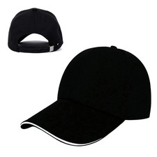 Solid Plain Baseball Cap Trucker Balck Hat Ball Men Women Adjustable Fashion picture