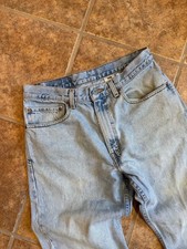 Vintage 00s Levi's Regular Fit Made In Mexico Light Wash Blue Jeans Mens 30x30 picture