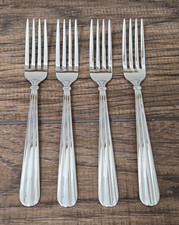 Oneida UNITY Lot of 4 Dinner Forks Stainless Steel 7.75