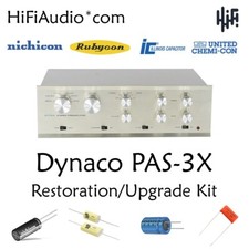 Dynaco  PAS3x PAS-3x Tube PreAmp Restoration Kit repair upgrade rebuild picture
