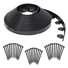 EasyFlex No-Dig Landscape Edging Kit - 100 ft., 100 ft traditional, Black picture