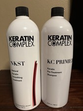 Keratin Complex ~ KC PRIMER/NKST 67.6 total Huge Set NWOB HUGE BOTTLES picture