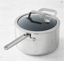 SCANPAN TSS+ 4 Qt Stainless Steel Nonstick Saucepan picture