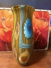 Vintage Murano Art Glass Large Vase- Millefiori- Multicolored  picture