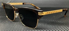 VERSACE VE4447 108 87 Havana Dark Grey Men's 55 mm Sunglasses picture