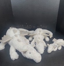 Receipt AVAIL BNWT 1 Jellycat Huge (NOT SET)Snow Dragon VHTF 26” Tail furled picture