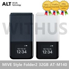 ALT MIVE Style Folder 2 32GB AT-M140 LTE/3G Unlocked - Black/White * picture