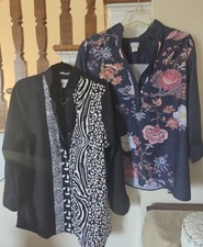2 CHICO'S Tunic Blouses. SIZE 3 (XL).  NWOT picture