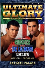 Chavez Vs. De La Hoya PPV 12x18 Boxing Fight Poster Reprint picture