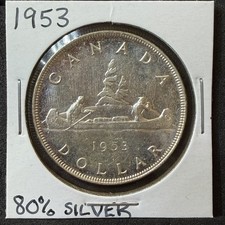 1953 Canadian Silver Dollar picture