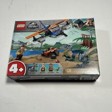 NEW LEGO Jurassic World Velociraptor Biplane Rescue Mission Set 75942 picture