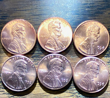 6-1996 Lincoln Memorial Small Cent Copper RD Business uncerculate Strike KM#201a picture