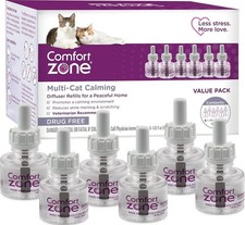 Comfort Zone Multi Cat Calming Diffuser Refill, 6 Pack picture