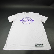 Los Angeles Lakers Nike NBA Authentics Dri-Fit Short Sleeve Shirt picture