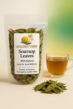 Caribbean Soursop Leaves (Guanabana) Whole Dried Annona Muricata for Herbal Tea picture