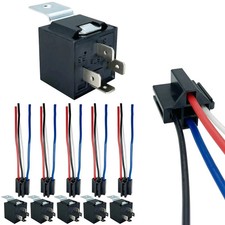 4-pin 40/30AMP 12V Relay Kit Spst 12-Volt Automotive Relay 1 pack picture