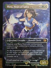 Yuna, Hope of Spira (Borderless) (Chocobo Track Foil) Final Fantasy Foil 571 picture