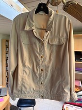 Zenergy by Chico’s tan studded jacket sz2 picture