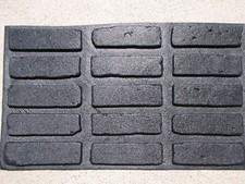 30 ANTIQUE BRICK SIDE MOLDS MAKE 1000s OF 2x8 BRICK FOR WALLS FLOORS PATIO PATHS picture