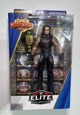 WWE ELITE COLLECTION HALL OF CHAMPIONS UNDERTAKER FIGURE w/TAG TEAM CHAMPIONSHIP picture