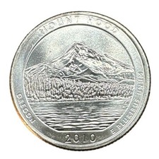 2010 P Mount Hood Oregon Washington Quarter ATB Series Brilliant Uncirculated BU picture