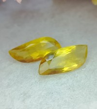 Premium Natural Yellow Fluorite Stone Vibrant Golden Color Gemstone for Jewelry picture
