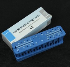 New Dental Endo Measuring Block Endodontic File Holder Ruler Autoclavable - USA picture