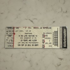 Holly Madison Peepshow Ticket Planet Hollywood Las Vegas NV Sep 18 2011 picture