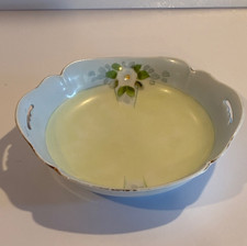Vintage Meito China Oval Relish Trinket Handpainted Dish Japan (Used) picture