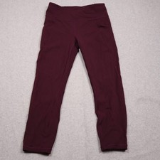 Lululemon Time To Sweat Leggings Womens 8 Purple High Rise 23
