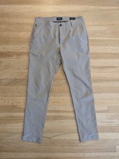 Proof Nomad Pants 31x30 Athletic Tapered 4-Way Stretch Chino Khaki Huckberry picture
