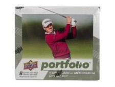 2024 UPPER DECK PORTFOLIO GOLF HOBBY BOX picture