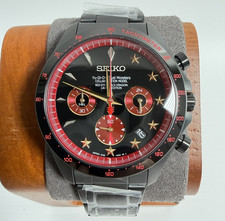 SEIKO Yu-Gi-Oh Red-Eyes Black Dragon Limited 300 Chronograph Watch #W-30 picture