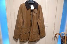 BARBOUR -A186  BEAUCHAMP WAX COTTON JACKET - REWAXED BY BARBOUR - MADE IN UK -42 picture
