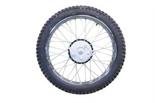 Triumph T20 T 20 Tiger Cub MB9 W1002 Front Wheel w/ Panel and Axle *2528A picture