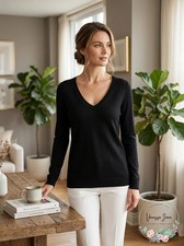 Theory Adrianna Rl Cashmere Sweater, Size Petite Medium picture