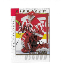1997-98 Pinnacle Be A Player Auto Chris Osgood #25 picture
