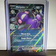 Morpeko ex 055/084 Paldean Evolved Double Rare Full Art Holo Eng picture