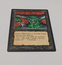 Juzam Djinn Arabian Nights MTG 1993 Reserved List LP Beautiful / Clean Copy picture