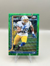 2025 Topps Chrome - Khalil Mack #160 Green Wave Refractor /99 picture