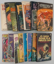 Lin Carter Vintage Sci-Fi Fantasy Paperbacks Choose Your Book picture
