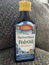 Carlson The Very Finest Fish Oil Lemon Norwegian 1600mg Omega-3 6.7 (200 Ml) picture
